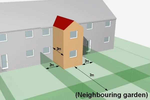 house extension design drawing